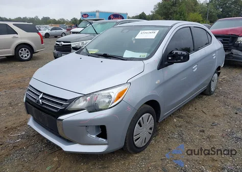 2022 Mitsubishi Mirage G4 Black Edition/Es/Le z USA, uszkodzony, nr VIN ML32FUFJ2NHF04028